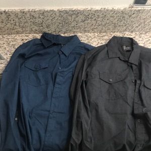 Men’s button up shirts